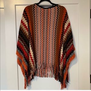 NEW | MISSONI | Wool Blend Poncho